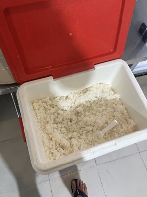 rice as much as you want   at BoDe Chay in Phu Quoc