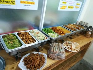 buffet at BoDe Chay in Phu Quoc