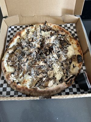 Vegan TKO  at Bare Knuckle Pizza in Oakland