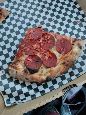 The Champ at Bare Knuckle Pizza in Oakland