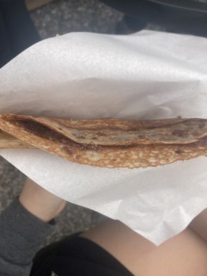 Hazelnut crepe   at Charlie Brown's Crepes - Food Trailer in Wanaka