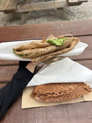   at Charlie Brown's Crepes - Food Trailer in Wanaka