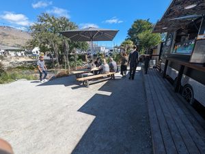 Outside at Burrito Craft - Food Trailer in Wanaka