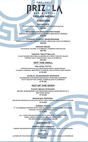  at Brizola Bar and Grill in Clitheroe