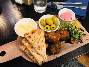 Vegan meze  at Brizola Bar and Grill in Clitheroe