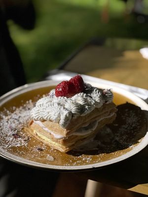 Millefoglie vegan  at OH Ficomaeco in Brescia