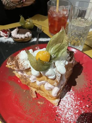 dessert at OH Ficomaeco in Brescia