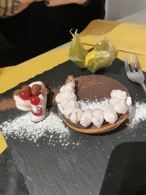 dessert at OH Ficomaeco in Brescia