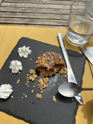 Tortino dessert  at OH Ficomaeco in Brescia