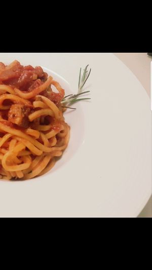 rosso fumè..";amatriciana"; a modo io at OH Ficomaeco in Brescia