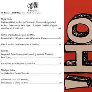 menù at OH Ficomaeco in Brescia