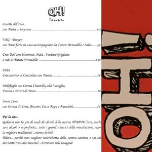 menù at OH Ficomaeco in Brescia