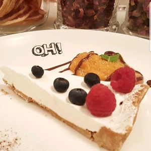 torta yogurt di soia e frutta at OH Ficomaeco in Brescia