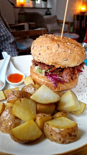 Pulled "beef" at OH Ficomaeco in Brescia