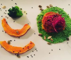 Flan di zucca at OH Ficomaeco in Brescia