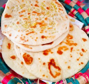Indiann Bread
Garlic Nan  at Manger Vegetalien in Argenteuil