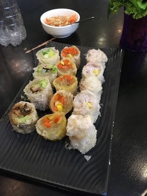 Deep fried rolls  at The Plumber in Bangkok