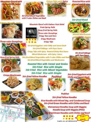 English menu and more  at The Plumber in Bangkok