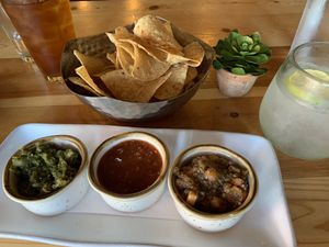 Chips & dip at Cocina de La Sirena in Lubbock