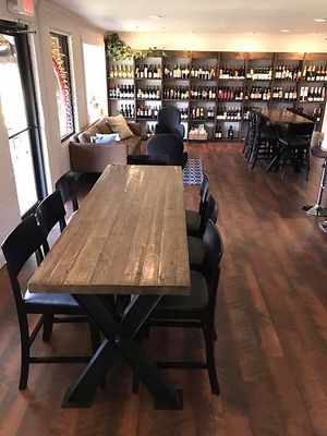 The new wine room  at Cocina de La Sirena in Lubbock