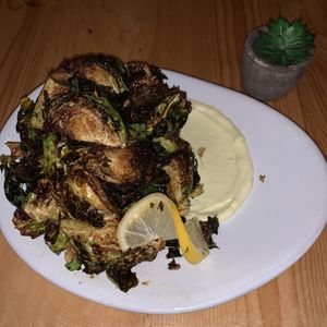 Brussels Sprouts  at Cocina de La Sirena in Lubbock