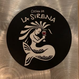 Logo at Cocina de La Sirena in Lubbock