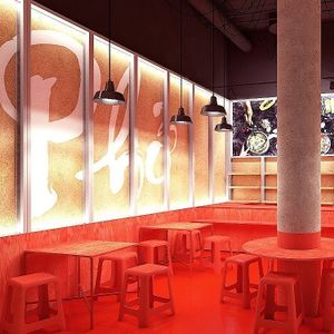 interier at Pho in Bratislava