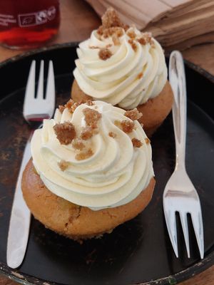 Adorable cupcakes. at World Food Trip in Blieskastel