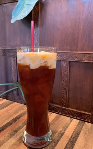 Thai Tea with Coconut Milk at JP Thailand Express in Nampa