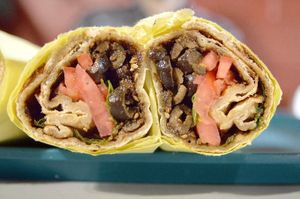 Manakeesh Plus at Mama's Bakery & Deli in San Diego