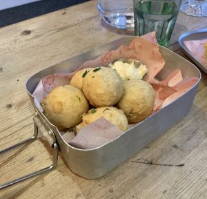 Dough balls at Happy Friday Kitchen  in Oxford