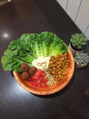 Falafel bowl  at Happy Friday Kitchen  in Oxford