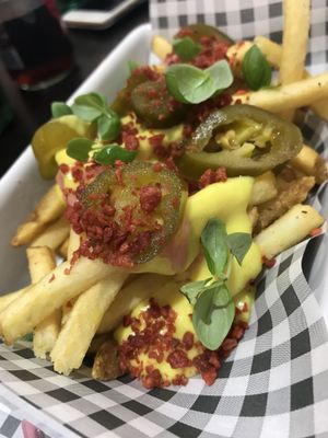 Loaded fries  at Happy Friday Kitchen  in Oxford