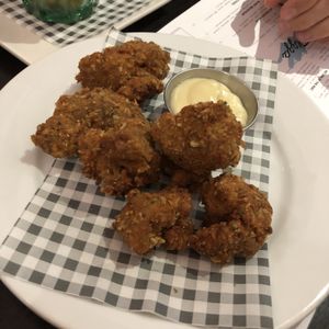 Seitan Tenders at Happy Friday Kitchen  in Oxford