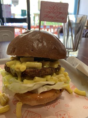 Burger at Happy Friday Kitchen  in Oxford