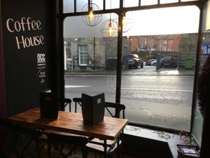 Inside  at Bean Social in Durham