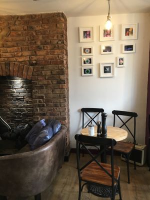 Inside  at Bean Social in Durham