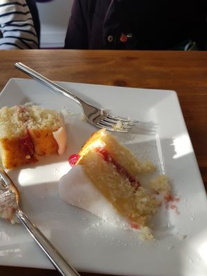 Try it! Lemon drizzle cake light and lush at Bean Social in Durham