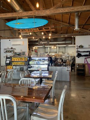 Inside at Enlightened Cafe in Ventnor