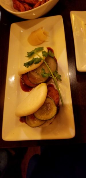 Smoked tofu buns at Mia Tapas Bar & Restaurant in Ithaca