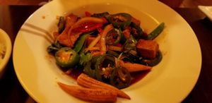 Crispy tofu at Mia Tapas Bar & Restaurant in Ithaca