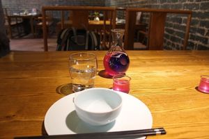 a really yummy fermented drink (non alcoholic) at Su He Shan Shi in Zhuhai