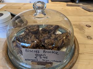 Squishy brownie   at Eat Unique in Athlone