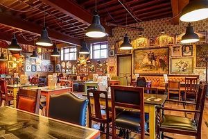 Inside the establishment  at Orto Lounge in Evesham