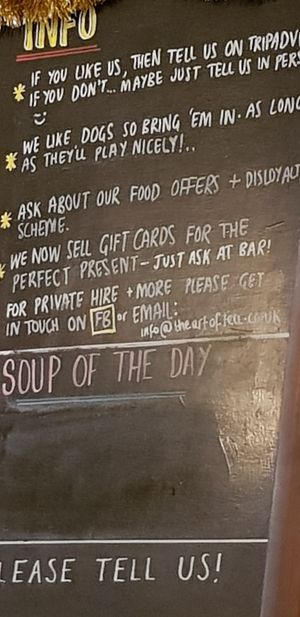 Dog-friendly at The Art of Tea in Manchester