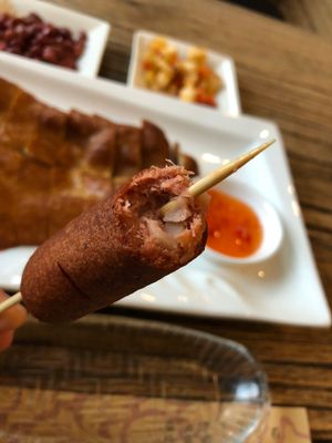 Sausage at Elaine's in Beijing