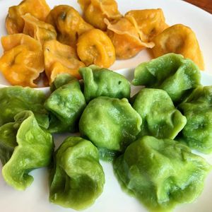 Dumplings at Elaine's in Beijing