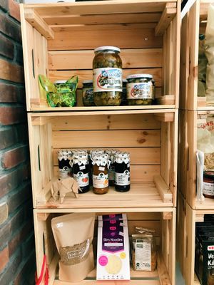 Market Section at Veganevden in Istanbul