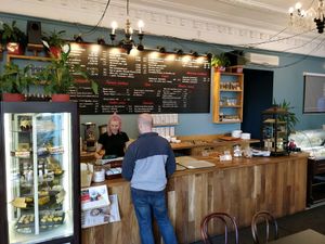 counter area at Troitskiy Most - Kuybysheva in St Petersburg