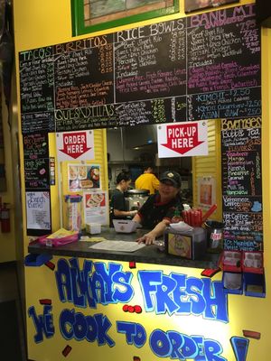 Cute little restaurant at Kalbi Taco Shack in St Louis